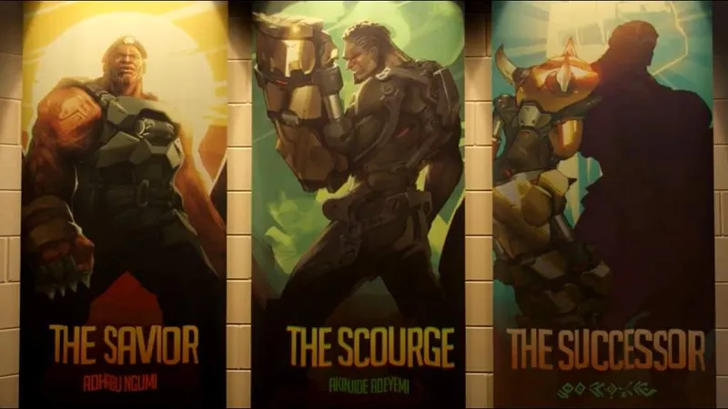 Overwatch - Le présumé prochain héros : Doomfist Doomfist banderole
