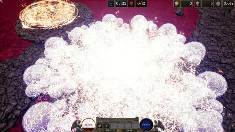 Capture de la version PC de Cult of Shadows diffusée sur Steam
