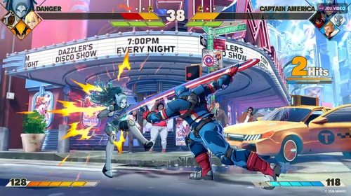 MARVEL Tōkon trailer montrant les combattants Marvel et le style anime du jeu