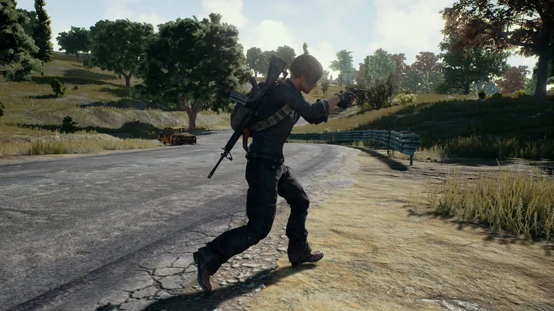 Playerunknown's Battlegrounds se déplacer