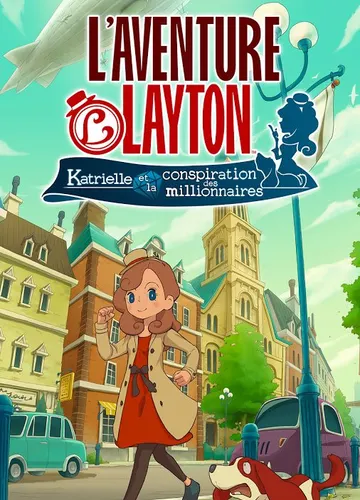 L'aventure Layton Katrielle et la conspiration des millionnaires — jaquette du jeu