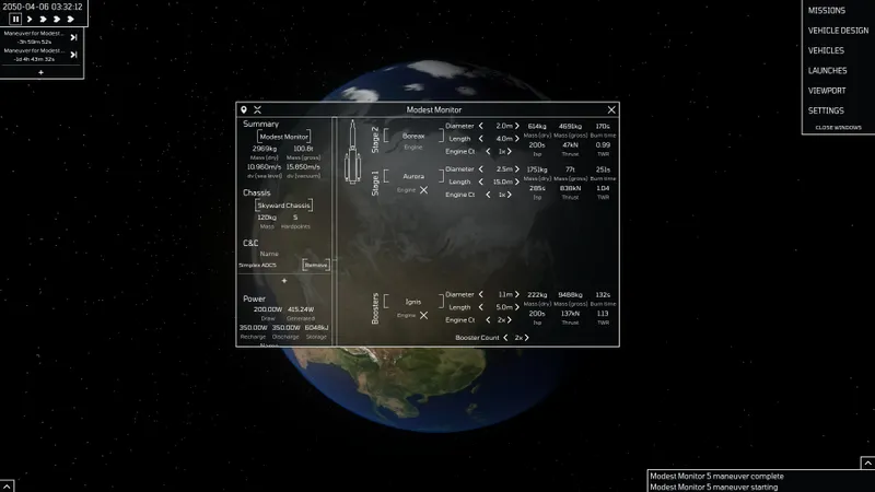 Orbit One avis : visuel officiel de la progression spatiale