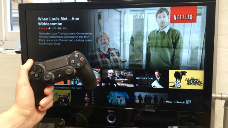 Netflix sur Playstation 4 : comment faire ?