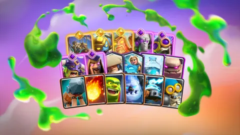 Clash Royale équilibrage septembre : illustration officielle liée aux changements
