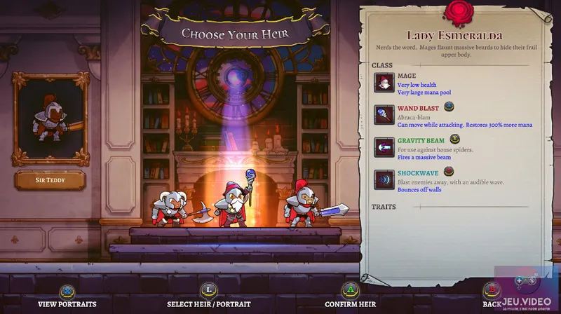 Rogue Legacy 2 - descendant