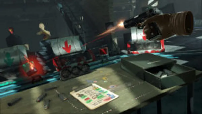  The London Heist-Jeu Worlds VR- Stand de tir de Mickie