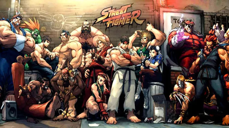 Street Fighter V sur PS4