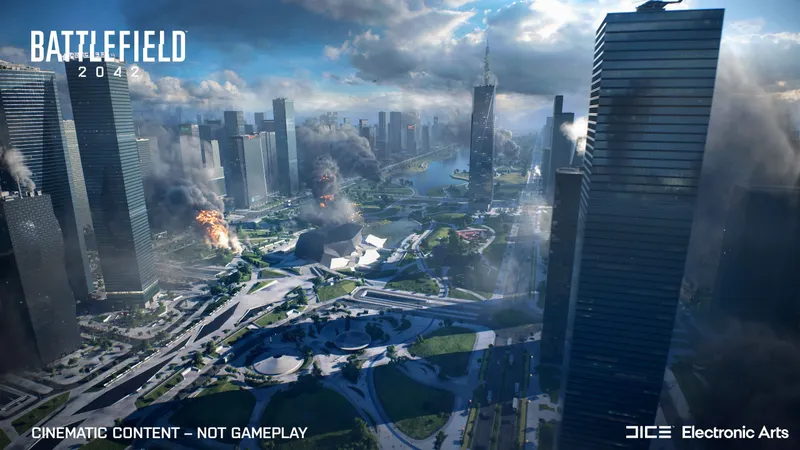 Zone urbaine de Kaleidoscope dans Battlefield 2042 pour préparer les angles de défense et les fumigènes en Percée