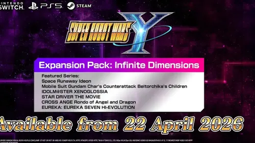 SUPER ROBOT WARS Y DLC : visuel officiel du pack d’extension et des mechas ajoutés