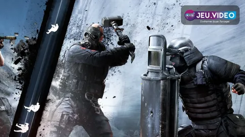 Escouade Rainbow Six Siege dans un visuel officiel pour un guide de réglages sensibilité, audio et graphismes avant la ranked