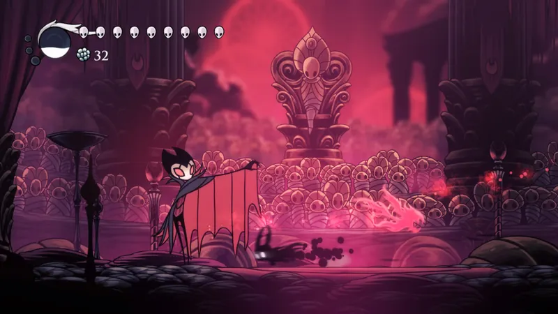 Capture officielle de Hollow Knight montrant le contexte de gameplay pour l'étape 3 du guide joueur