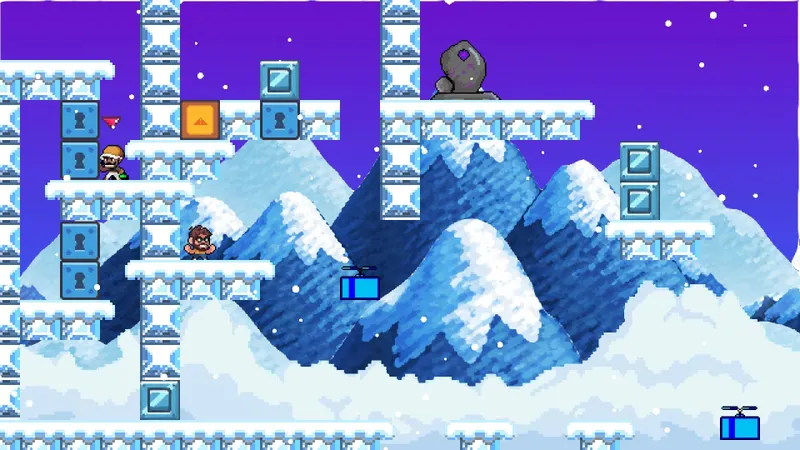 Seleto's in Puzzle Land avis : visuel officiel consacré aux obstacles du jeu