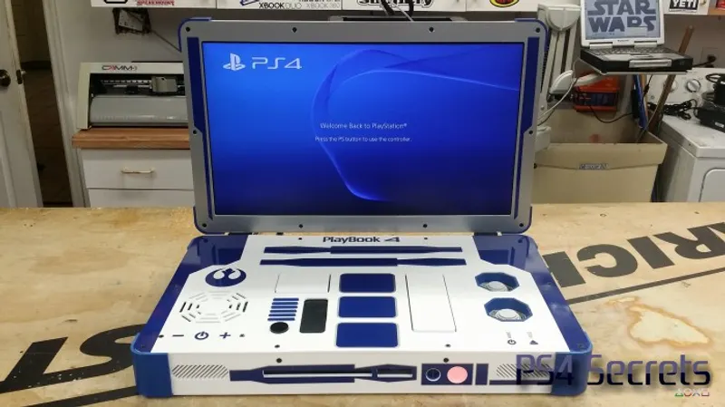 PlayBook 4 R2D2 - un ps4 aux couleurs de star wars !