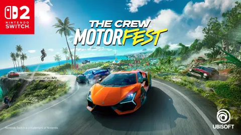 The Crew Motorfest sur Switch 2, visuel consacré à l’arrivée du jeu