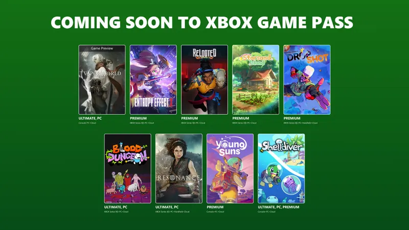 Official Xbox Game Pass August visual used as gameplay context for section 2 of the article