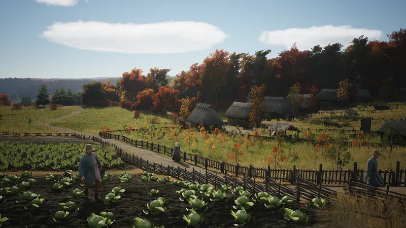 Capture officielle de Manor Lords montrant le contexte de gameplay pour l'étape 5 du guide joueur