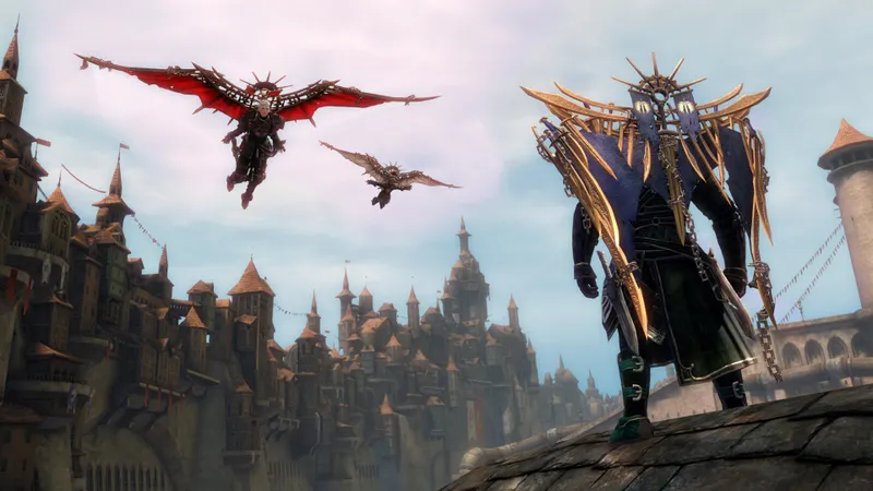 Visuel officiel de Guild Wars 2 utilisé pour rappeler la carte, les points d’intérêt et les trajets à vérifier avant de poursuivre l’exploration
