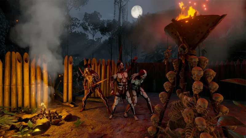 Green Hell, illustré par une capture issue de la galerie Steam du jeu