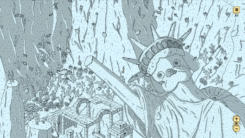 Finding Polka : visuel officiel de la progression dans l’aventure