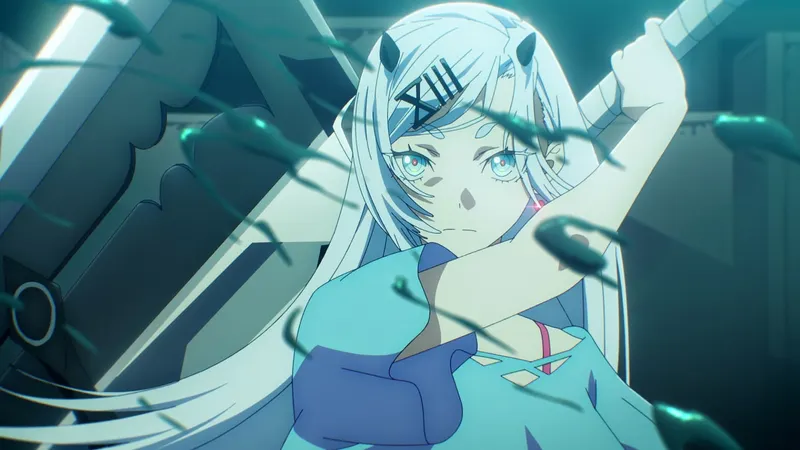 Mera×Death trailer : key visual du nouvel anime Monster Strike
