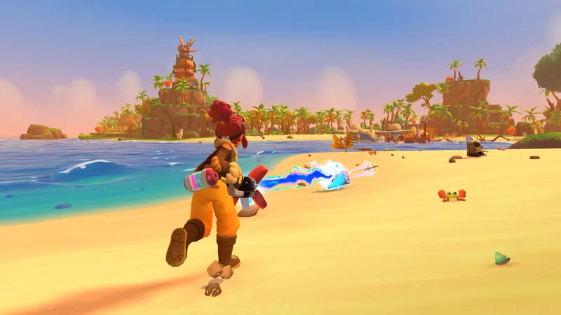 Capture officielle de Lou’s Lagoon montrant le contexte de gameplay pour l'étape 1 du guide joueur