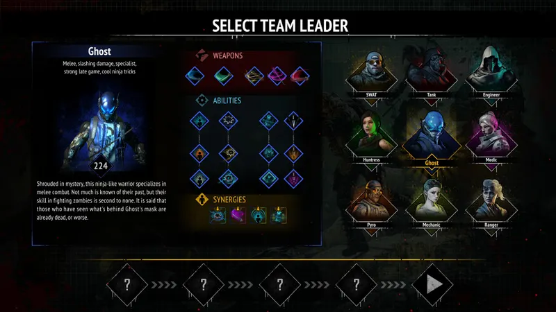 Official Yet Another Zombie Survivors screenshot used to compare stability during a busy sequence