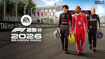 Pack Saison 2026 de F1 25 avec Hamilton, Bortoleto et Bottas