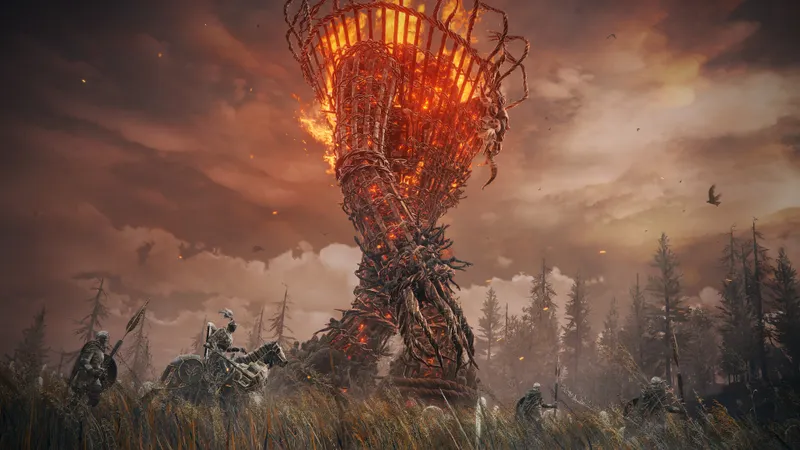 Capture officielle de Elden Ring Shadow of the Erdtree montrant le contexte de gameplay pour l'étape 5 du guide joueur