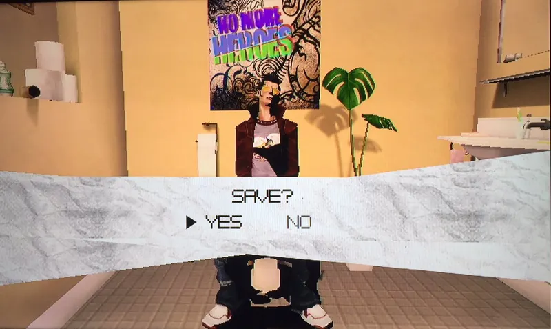 No More Heroes - Restrospective 8 - Toilettes 