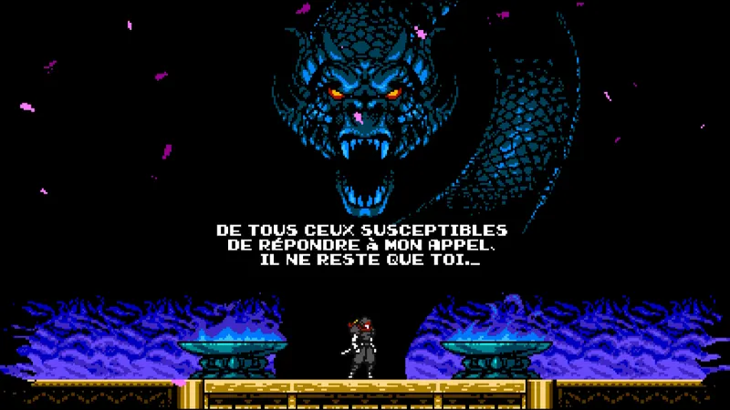 Dans la peau d'un ninja rétro-futuriste