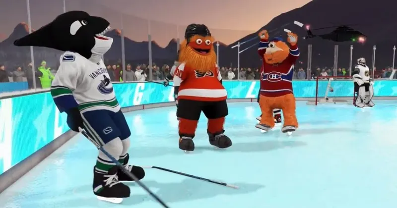 NHL 20 MASCOTS