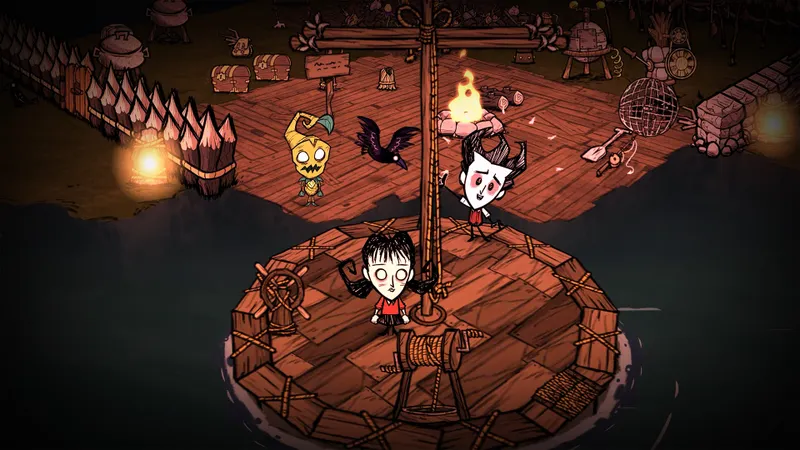 Don't Starve Together : capture de la galerie Steam accompagnant l’actualité du patch