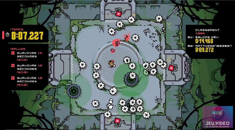 Test Disc Room - niveau 2