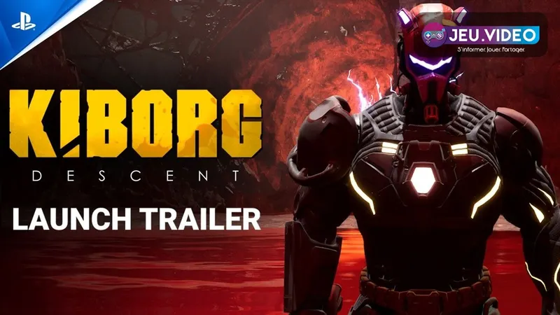 KIBORG Descent DLC montrant Morgan dans les profondeurs cybernétiques d’Omega-201