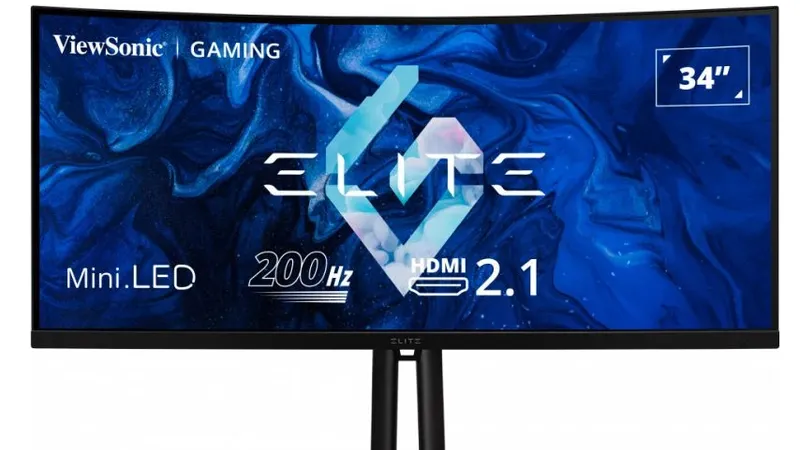 Écran ViewSonic ÉLITE​​​​​​​ 34 Pouces XG341C-2K Partie 1