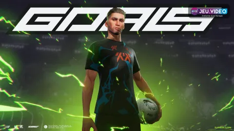 Visuel officiel de GOALS montrant un match de football pour identifier le jeu concerné par les récompenses gratuites sur PlayStation