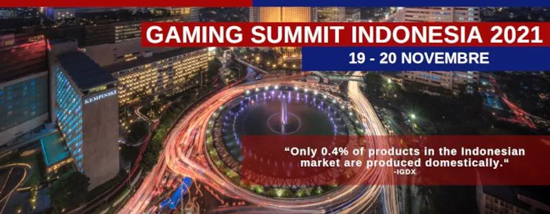 Gaming Summit Indonesia 2021 - affiche