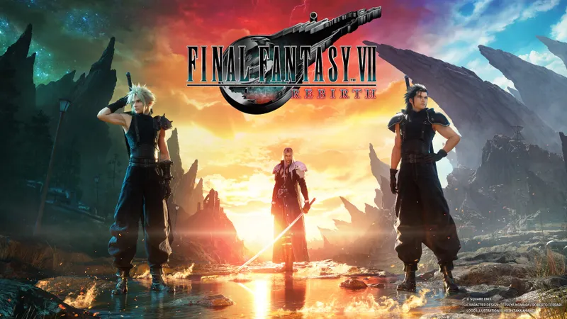 Final Fantasy VII Rebirth démo : Cloud, Tifa et Sephiroth en image officielle