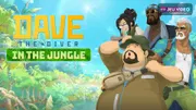 Illustration officielle de Dave devant le village d’Utara dans In the Jungle