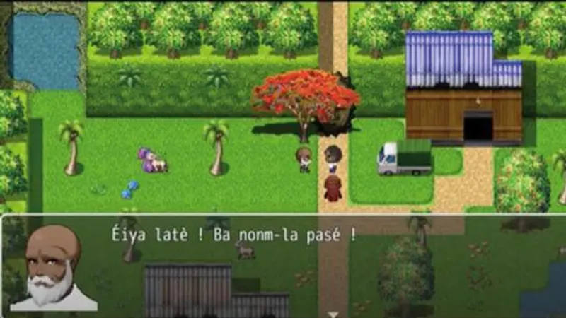 Le premier jeu en langue créole
