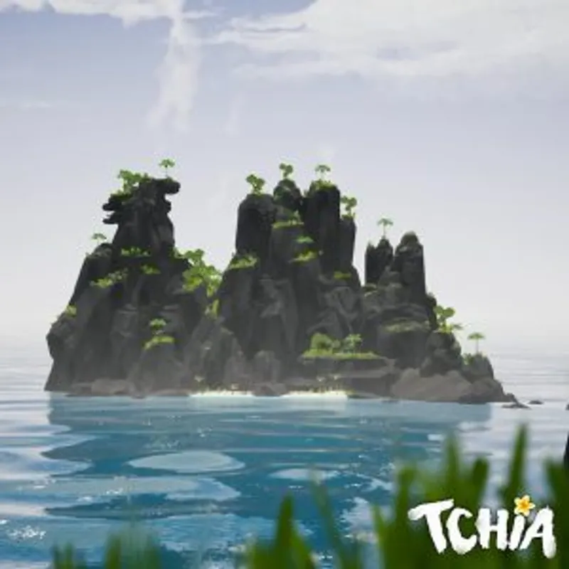 Le rocher de la poule Hienghène en Nouvelle-Calédonie