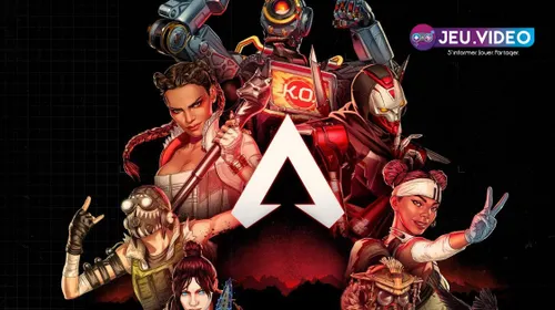 Visuel officiel Apex Legends montrant la progression partagée entre PC, Xbox, PlayStation et Nintendo pour sécuriser la liaison du compte EA