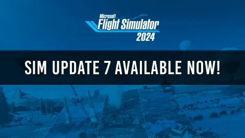 Microsoft Flight Simulator 2024, capture Steam accompagnant les correctifs de Sim Update 7