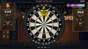 Pixel Darts From Pub to Glory, illustration officielle de fléchettes rétro en pixel art