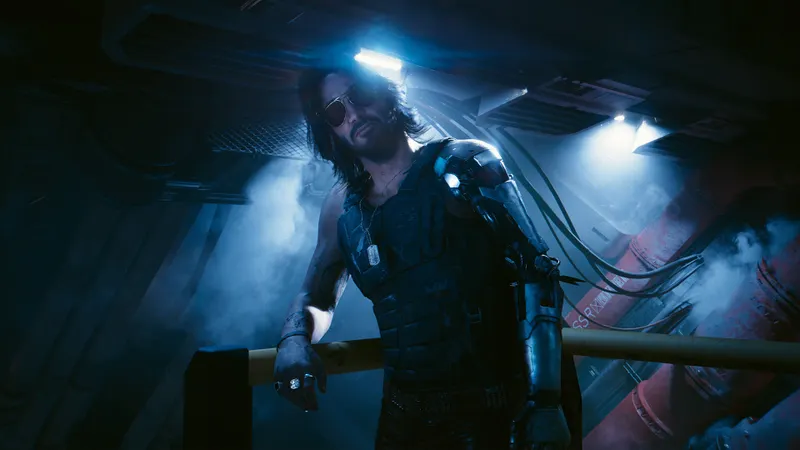 Capture officielle de Cyberpunk 2077 montrant le contexte de gameplay pour l'étape 4 du guide joueur