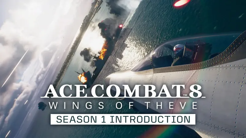 ACE COMBAT ONLINE saison 1 : Morgan-PIXY mis en avant dans le visuel officiel