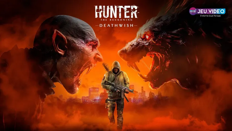 Hunter The Reckoning Deathwish montre un chasseur face aux monstres de World of Darkness