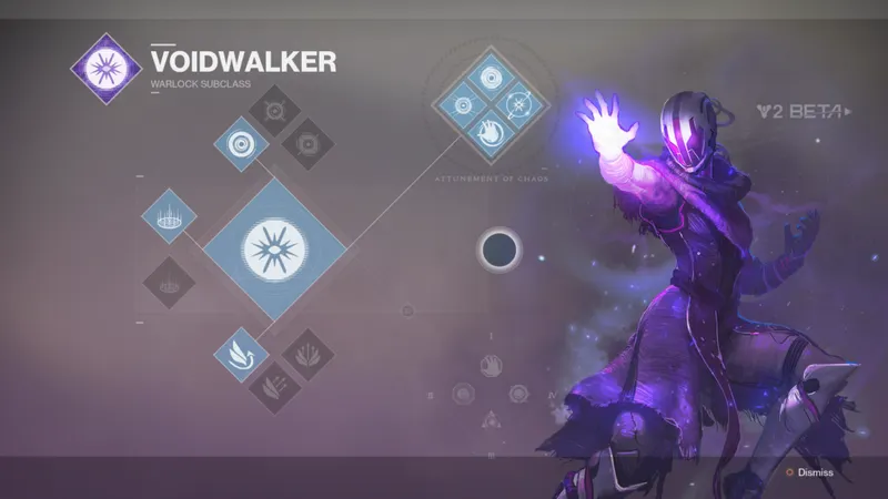 Destiny 2 Arcaniste Voidwalker