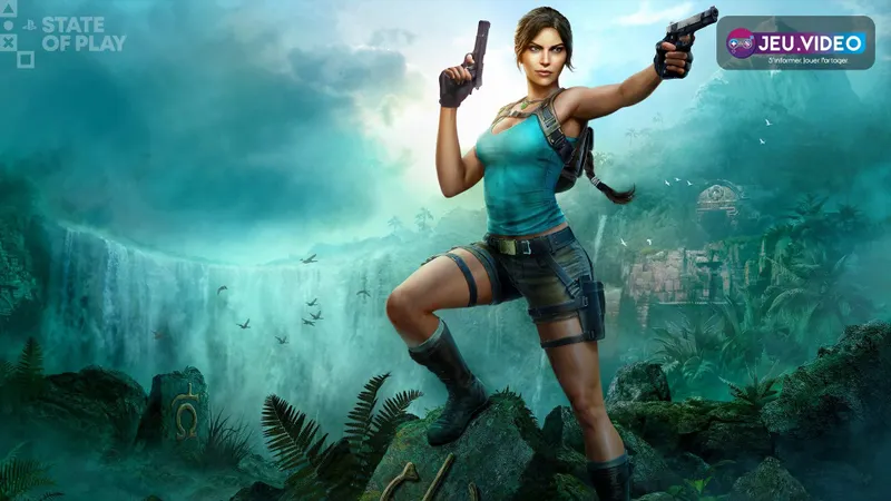 Tomb Raider Legacy of Atlantis montre Lara Croft et ses éditions PS5