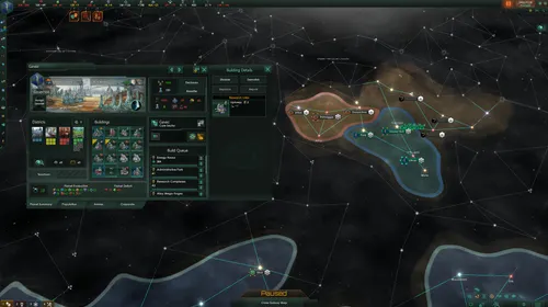 Visuel officiel de Stellaris 4.5 Open Beta, branche Cygnus